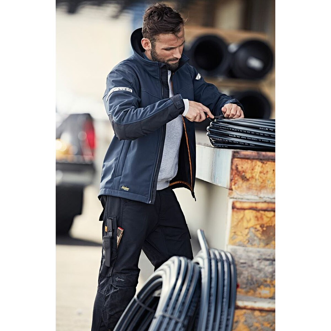 Chaqueta de Trabajo Snickers Workwear Azul Marino Hombre 5