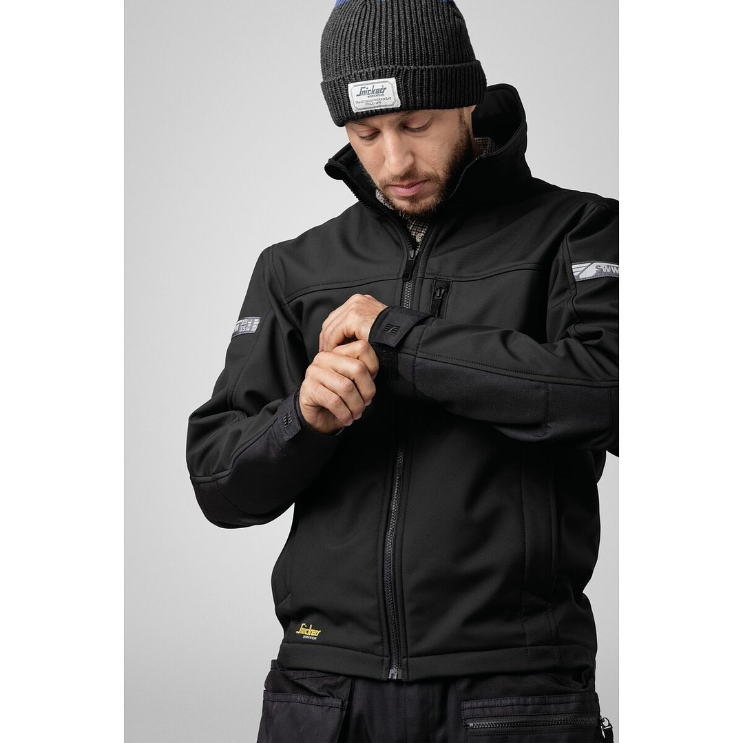 Chaqueta de Trabajo Snickers Workwear Negra Hombre 3