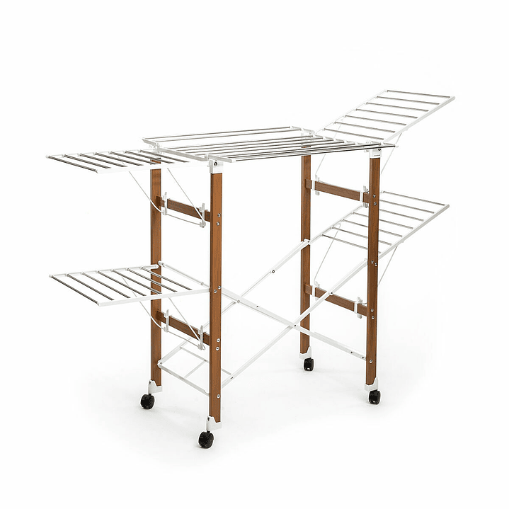 Tendedero Vertical Dreeyl InnovaGoods Plegable con Ruedas 2