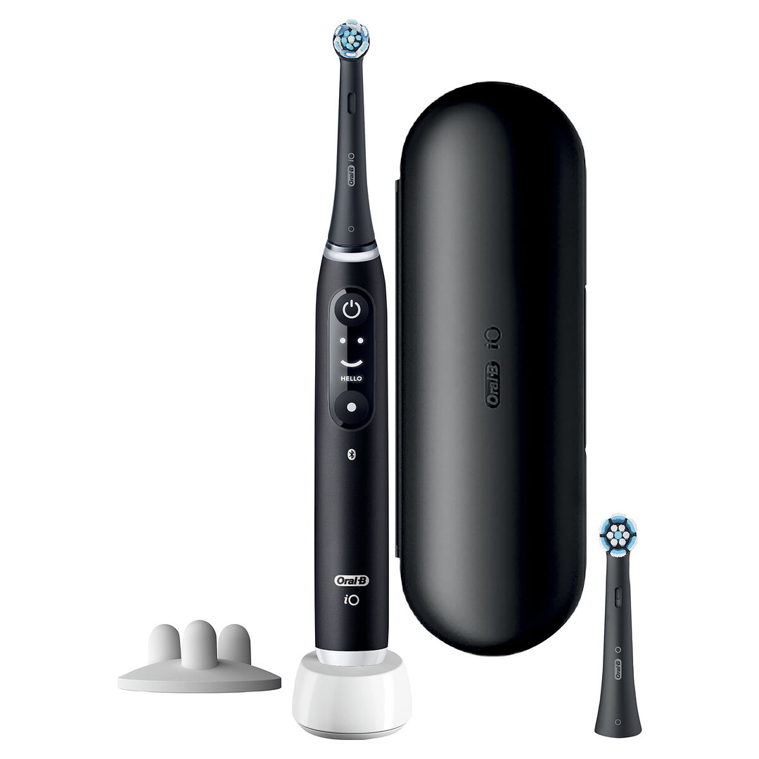 Cepillo Eléctrico Oral-B iO6S Negro con Pantalla y Estuche 2