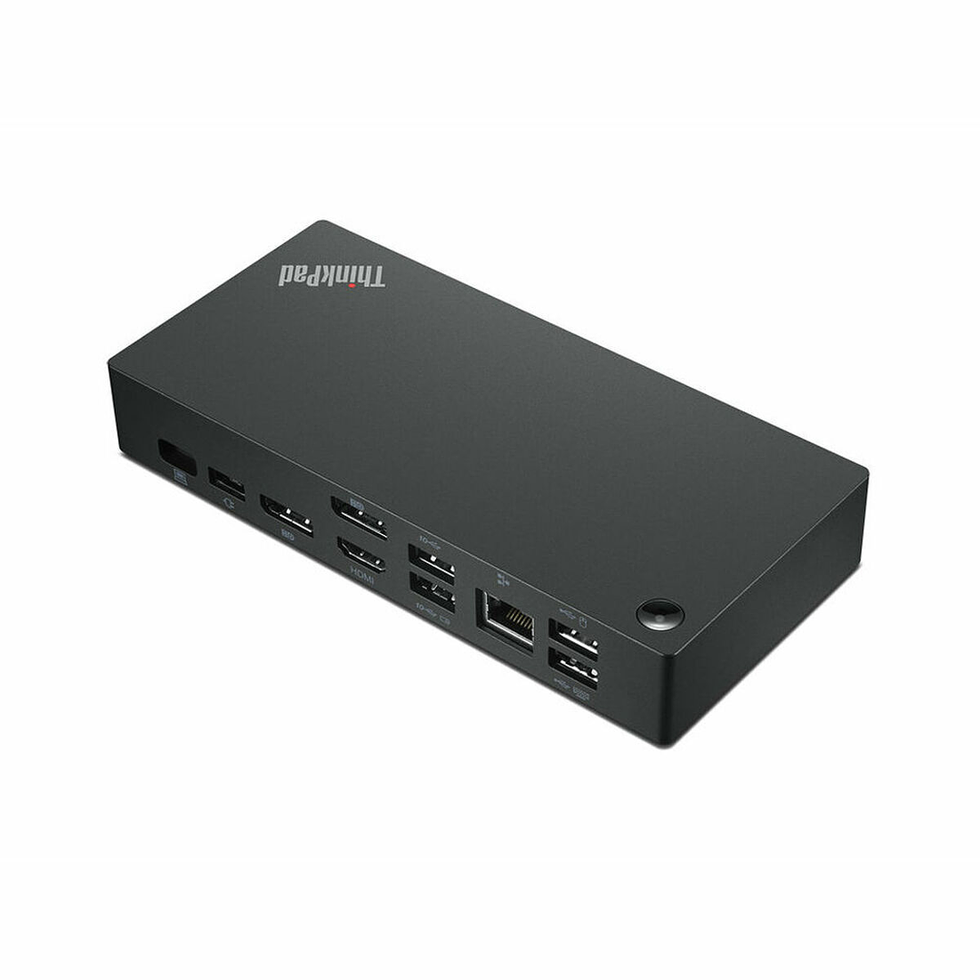 Hub USB Lenovo 40AY0090EU Negro 100W 4K 1