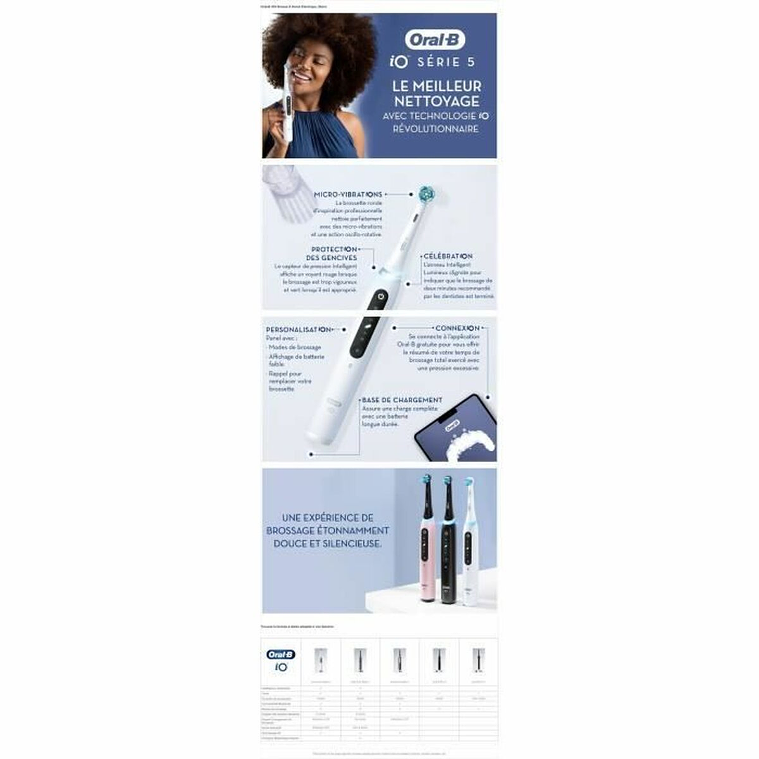 Cepillo Eléctrico Oral-B iO5n Blanco con Estuche 3