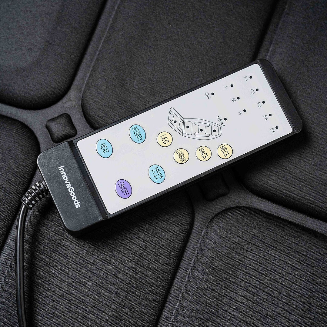 Colchón Masajeador Vhemat InnovaGoods Vibración y Calor 7