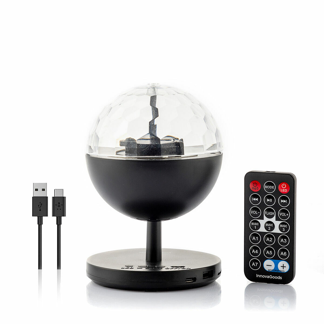 Proyector LED con Altavoz Bluetooth Recargable Istarlyt 1