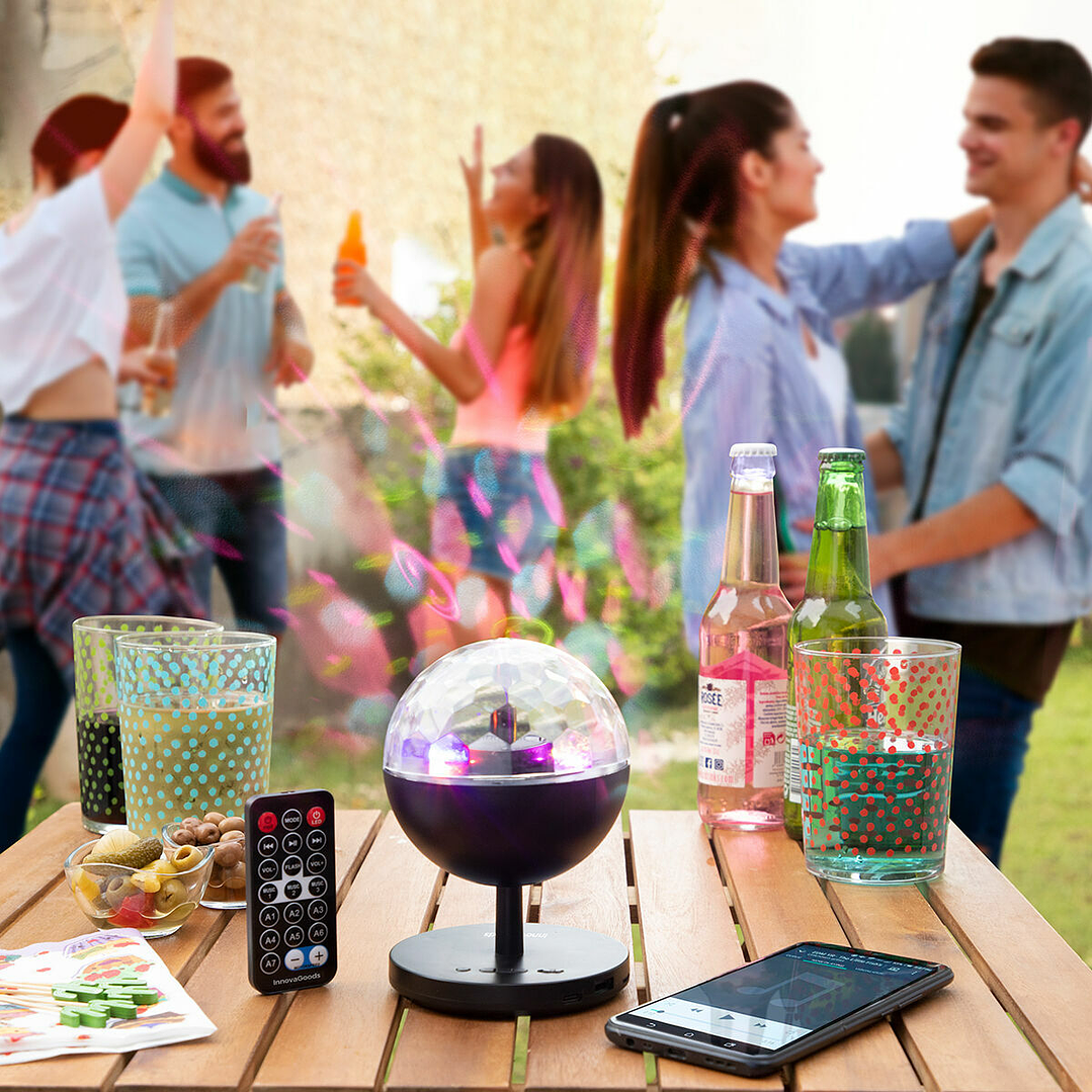 Proyector LED con Altavoz Bluetooth Recargable Istarlyt 3