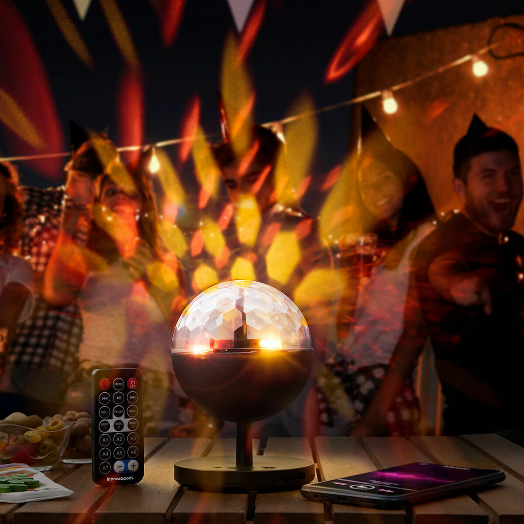 Proyector LED con Altavoz Bluetooth Recargable Istarlyt 7