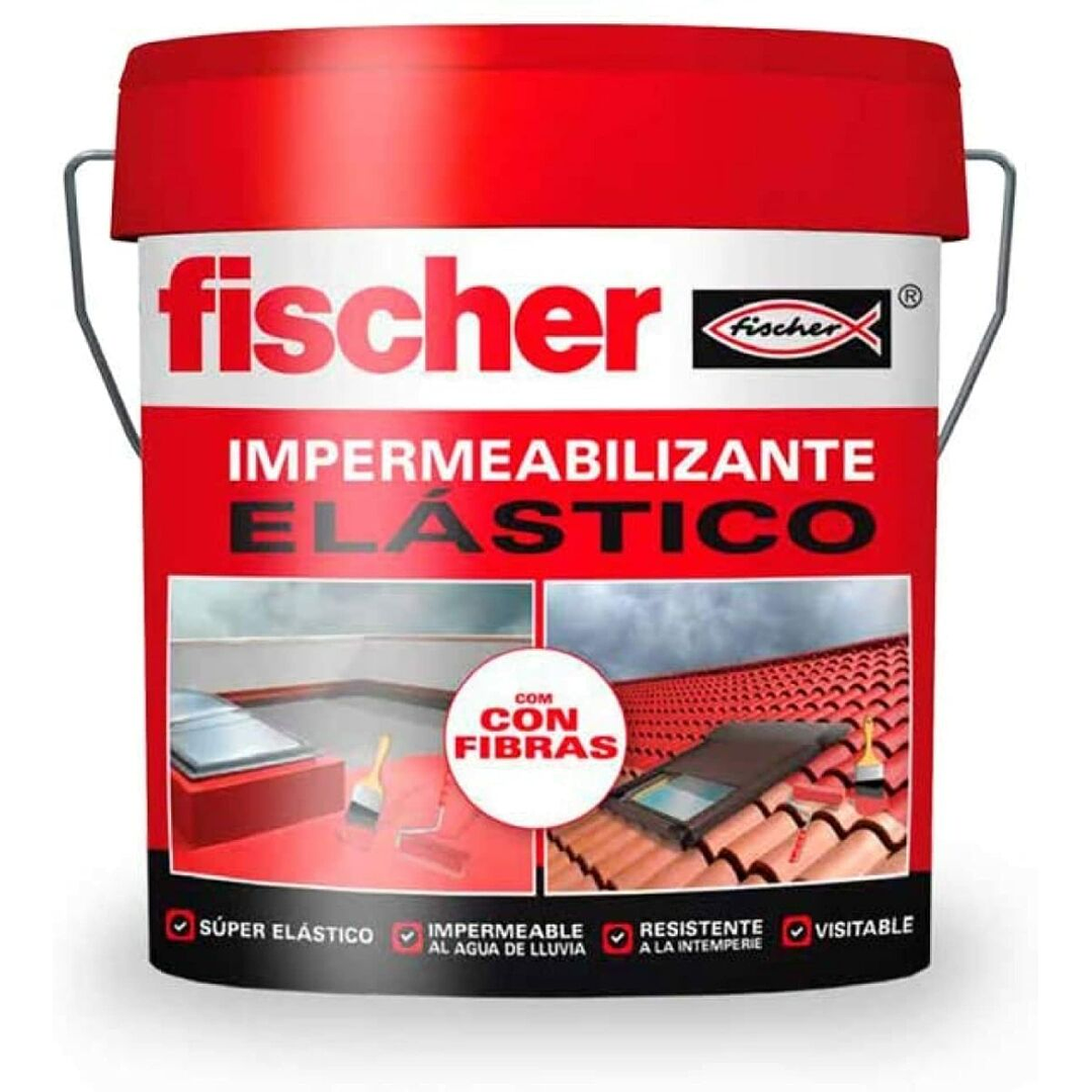 Impermeabilizante Fischer MS Rojo 750 ml para Terraza 1