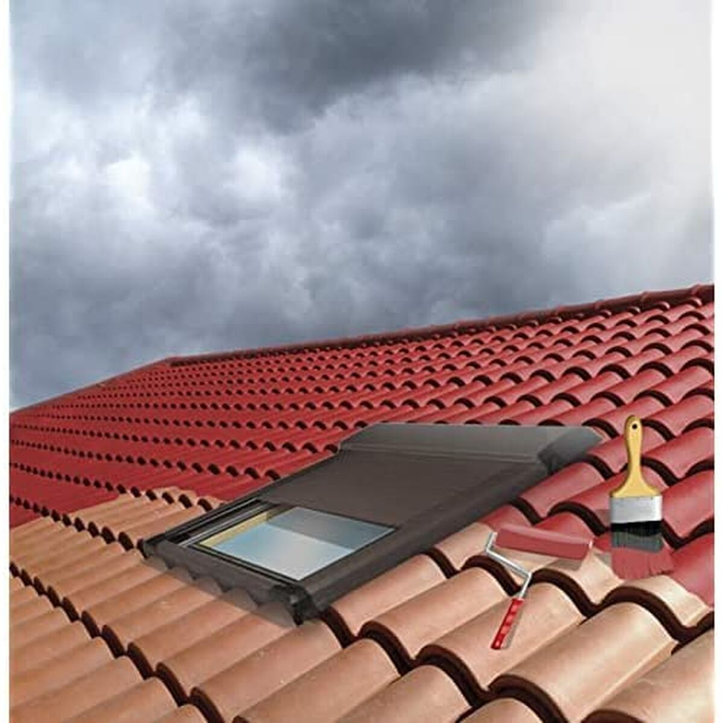 Impermeabilizante Fischer MS Rojo 750 ml para Terraza 5