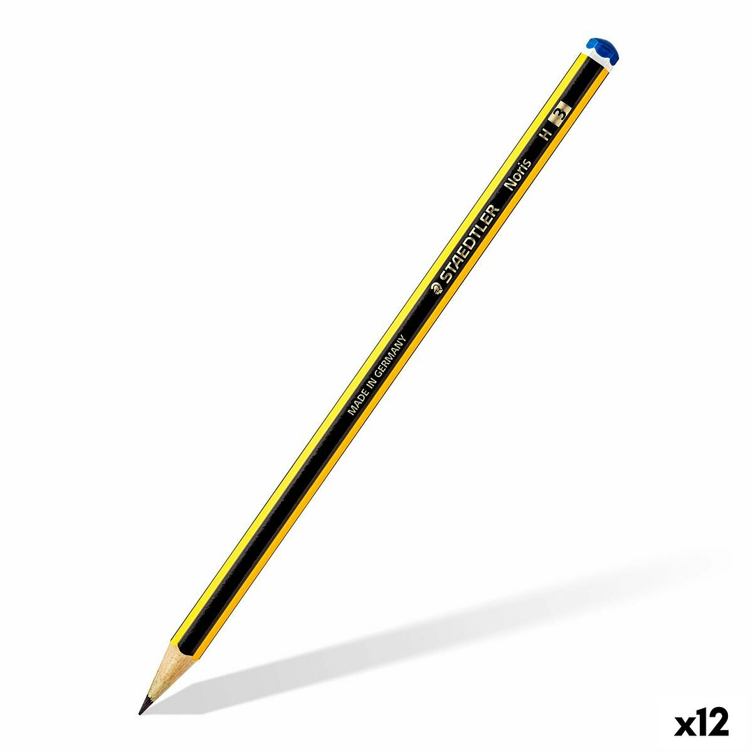 Lápiz Staedtler Noris 120-3 H Pack 12 1