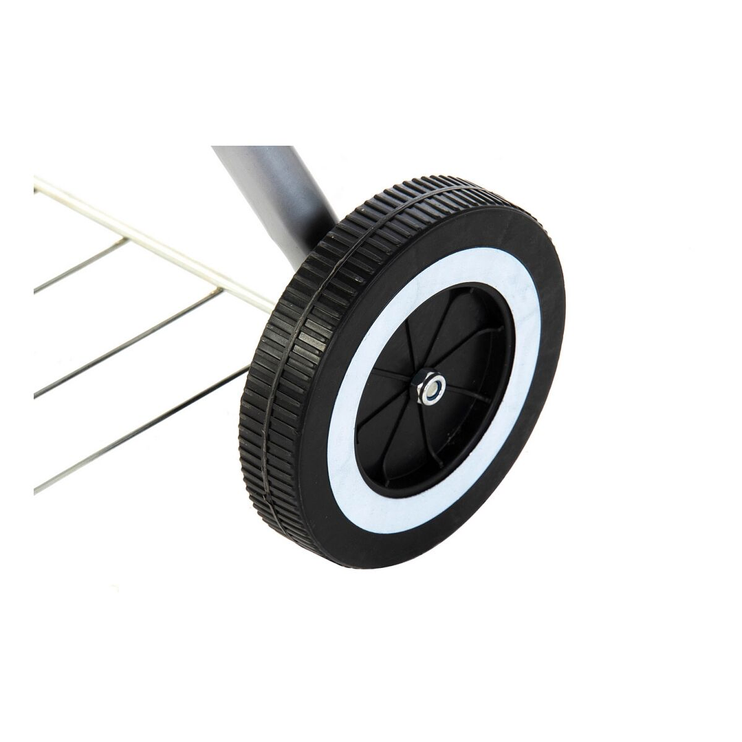 Barbacoa DKD Home Decor Carbón con Tapa y Ruedas 2