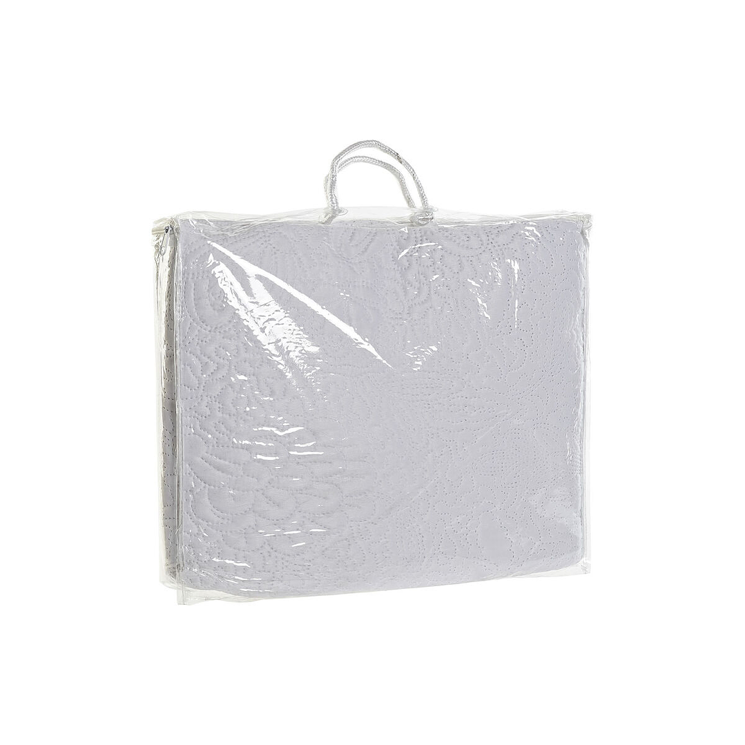 Colcha Patchwork DKD Home Decor Beige 240x260 3