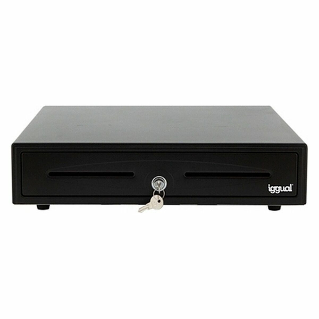 Cajón Portamonedas iggual IGG316344 Negro 13 Compartimentos 2