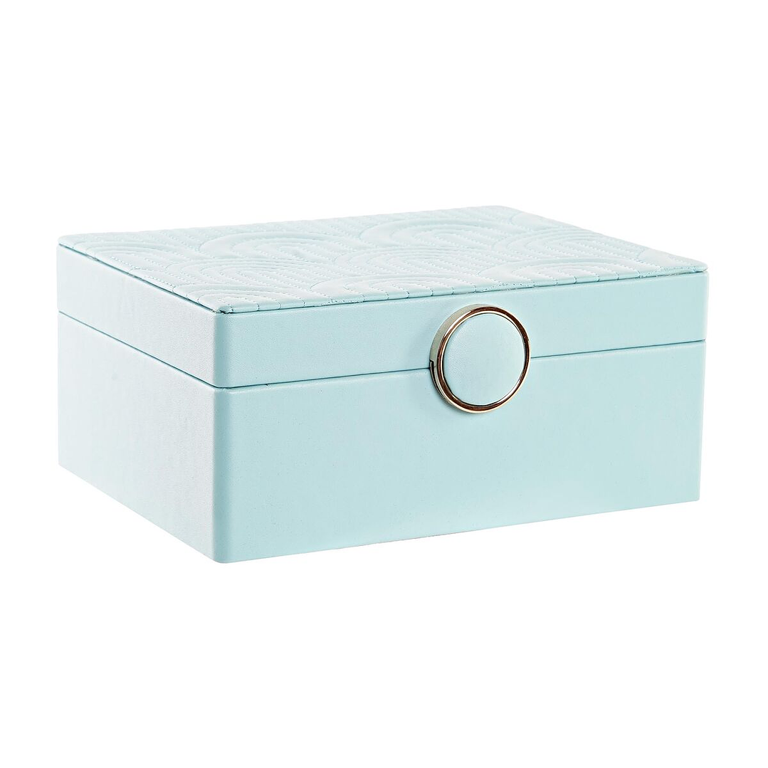 Caja Joyero DKD Home Decor Verde MDF 17 cm 3