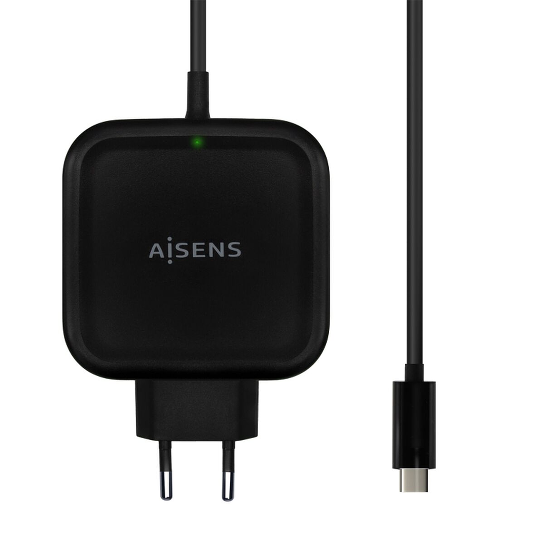 Cargador Aisens USB-C 65W PD QC3.0 Negro 1