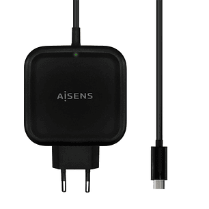 Cargador Aisens USB-C 65W PD QC3.0 Negro