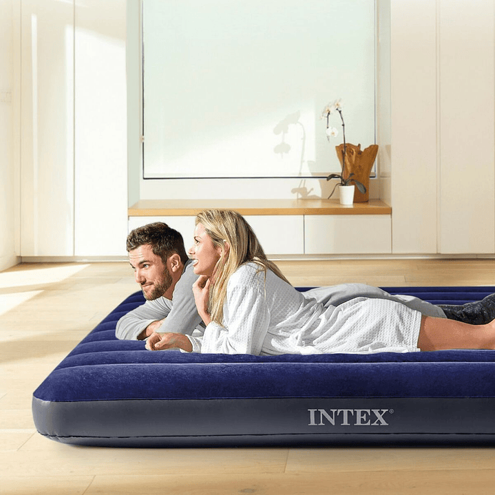 Cama Hinchable Intex Classic Downy 183x203x25 cm 1