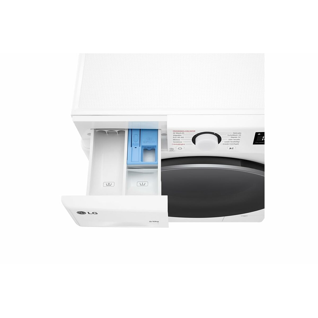 Lavadora Secadora LG F4DR6009A1W 9kg 1400rpm Blanco 6