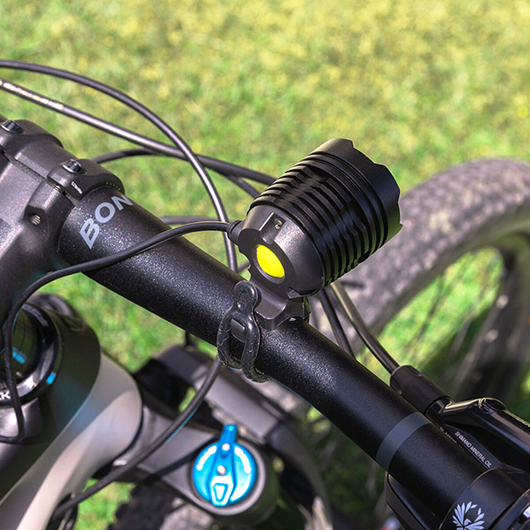 Linterna LED Bicicleta EDM 36153 2 en 1 180 lm 4