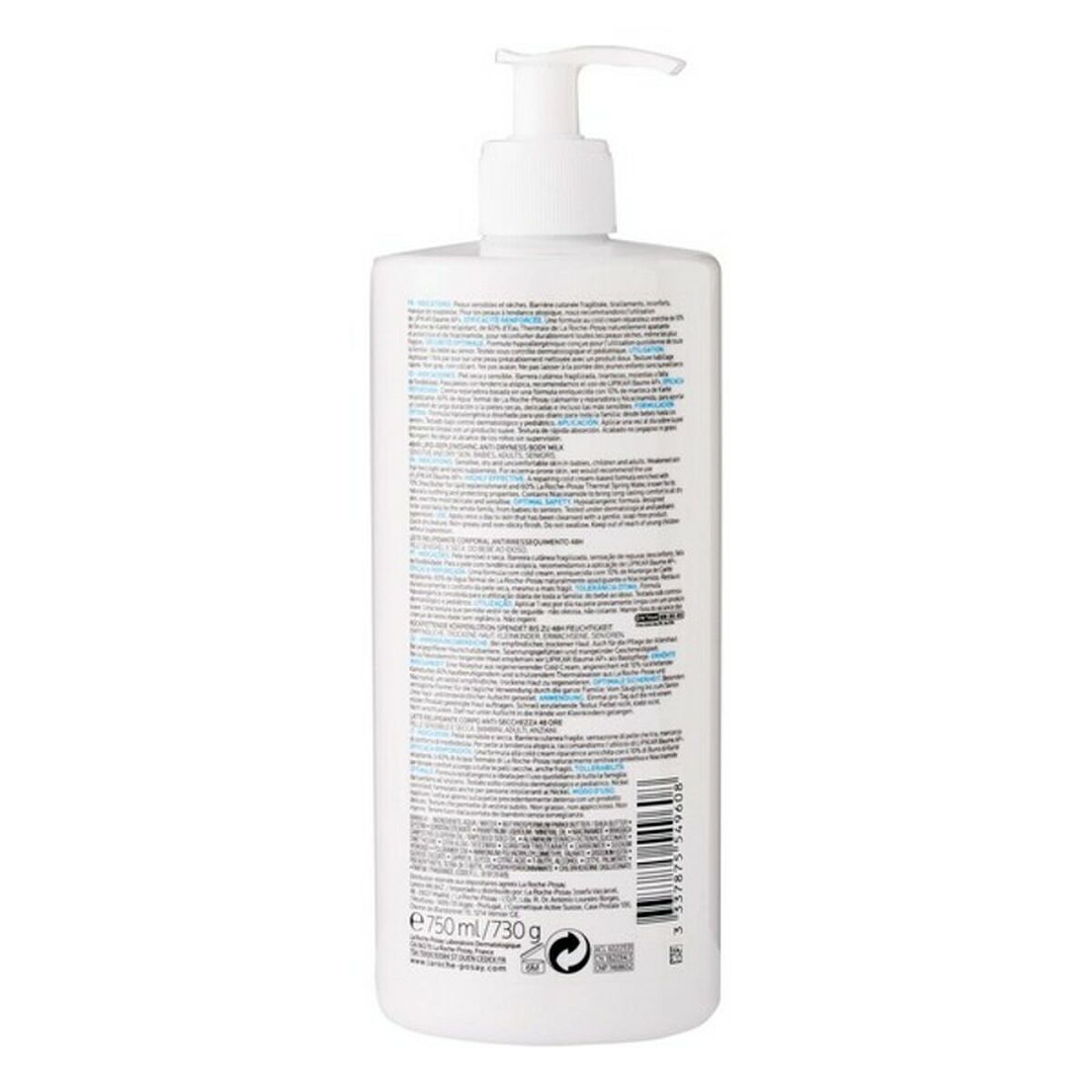 Leche Hidratante Corporal Lipikar 750 ml La Roche Posay 2