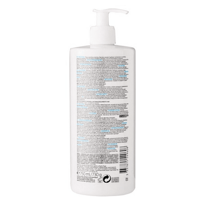 Leche Hidratante Corporal Lipikar 750 ml La Roche Posay 2
