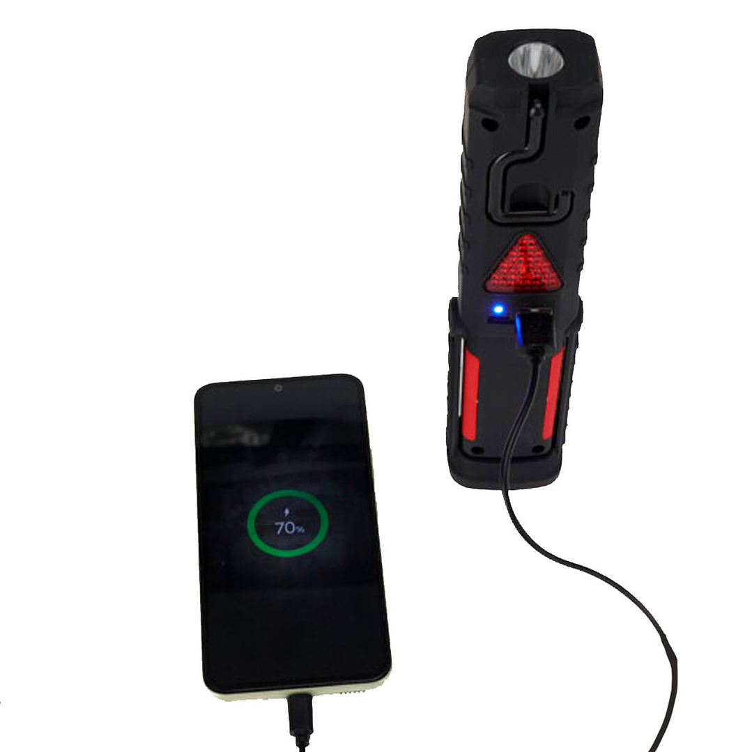 Linterna FX Tools LED 150 Lm Recargable con Imán 3