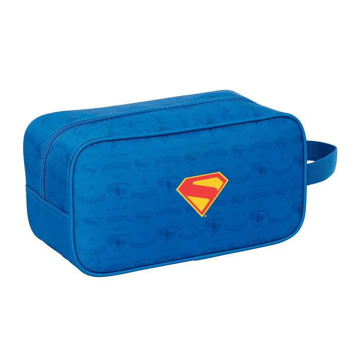 Zapatillero de Viaje Superman Azul 29x15x14 cm 2