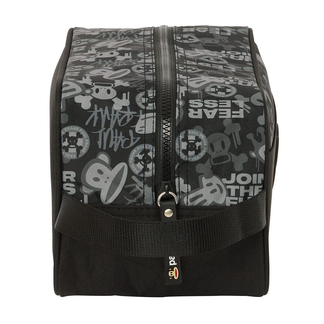 Zapatillero Paul Frank Negro 29x15x14 cm Viaje Escolar 3