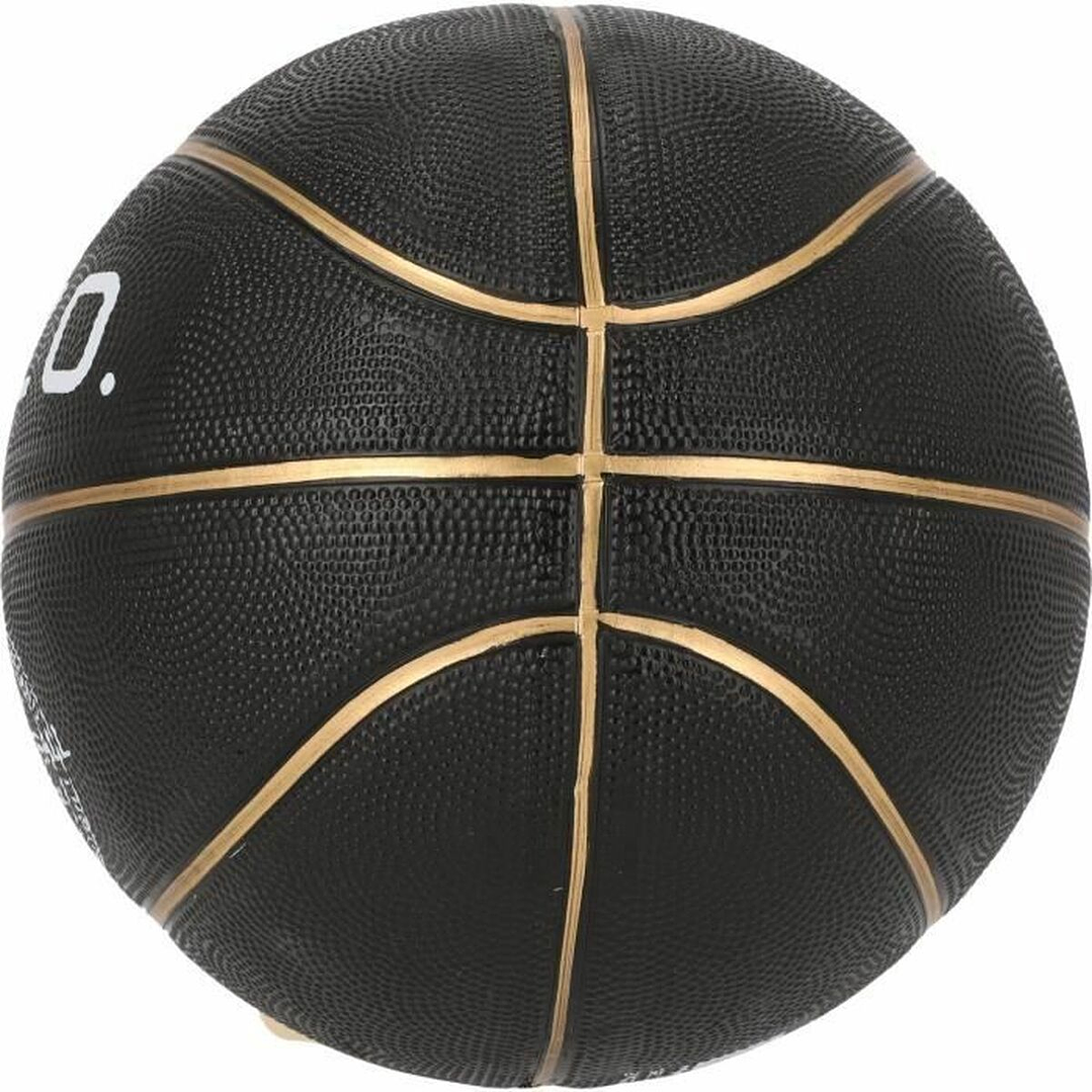 Balón Baloncesto Rezo Talla 7 Caucho Negro 3