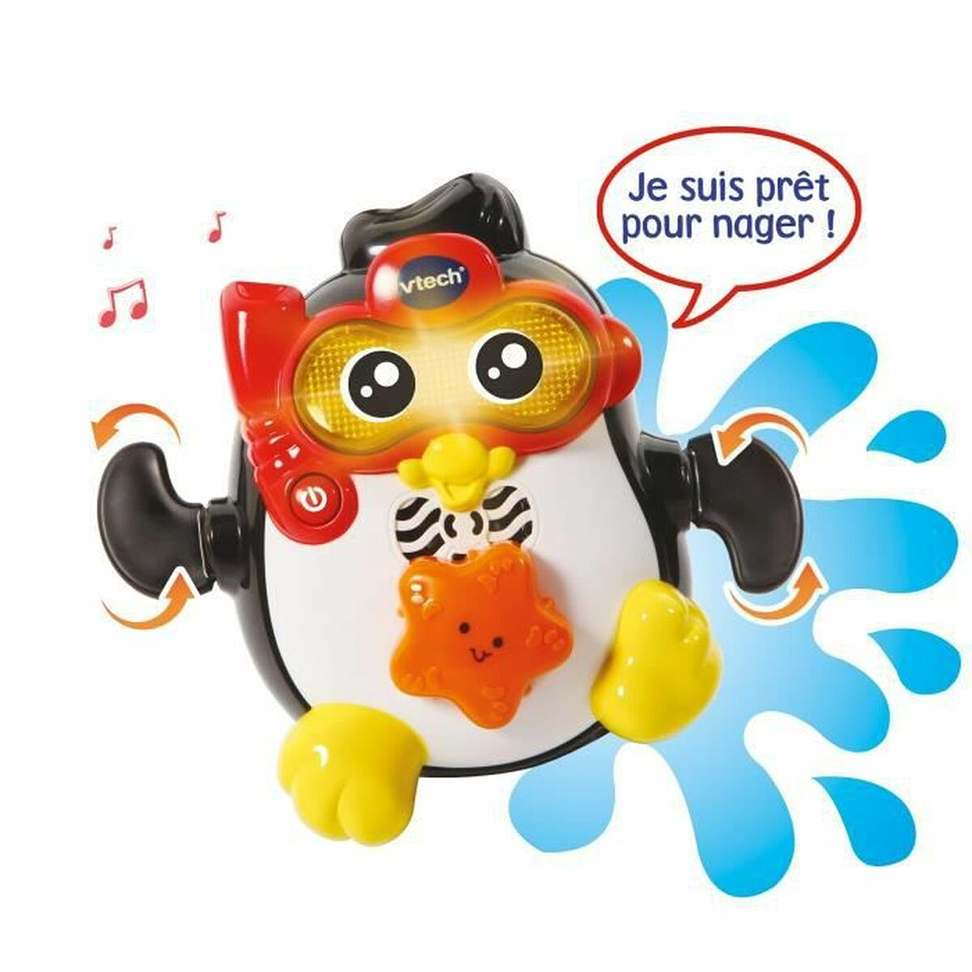 Juguete Baño VTech Baby Gédéon Pingüino Musical 3