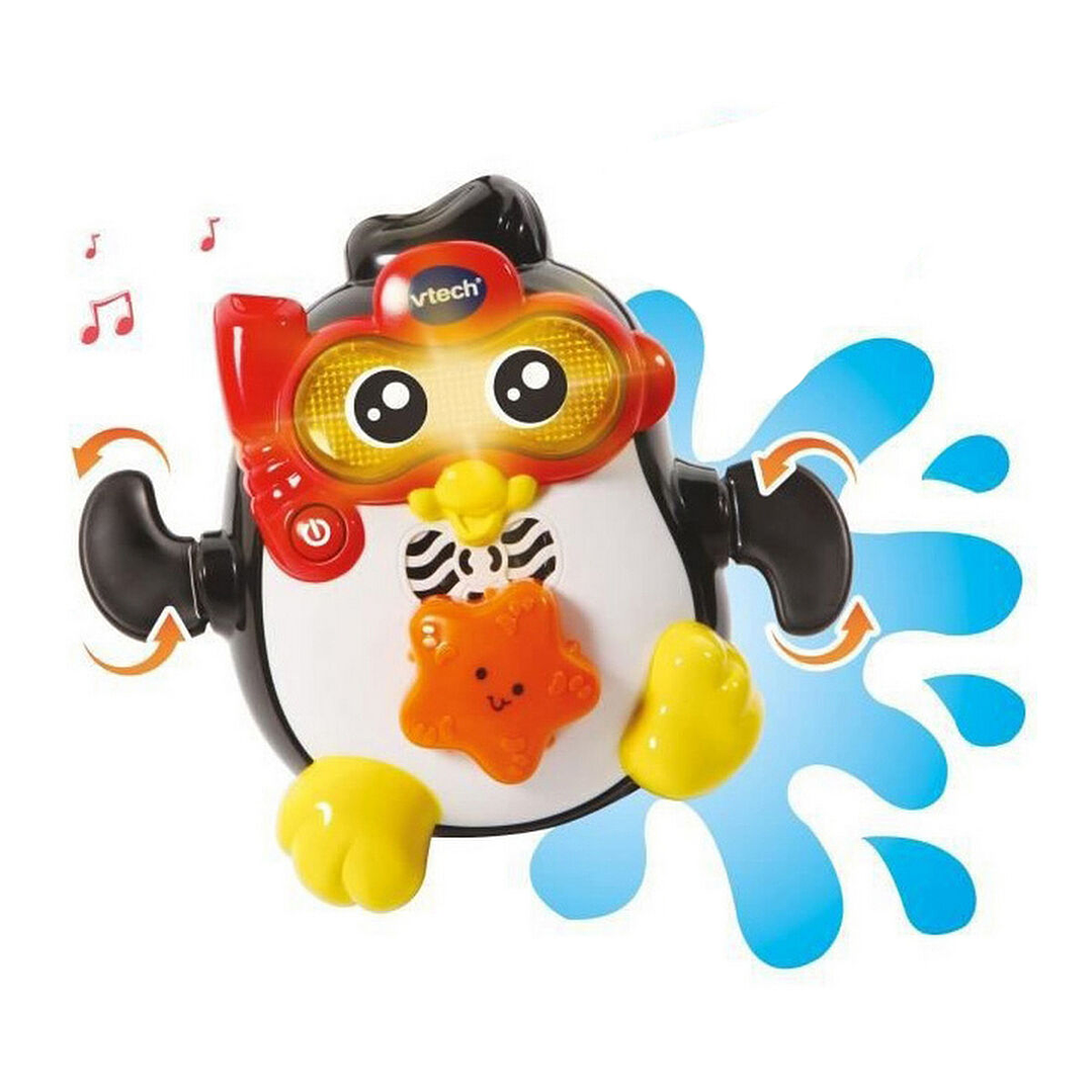 Juguete Baño VTech Baby Gédéon Pingüino Musical 6