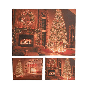 Cuadro Decorativo con LED 38x28 cm Multicolor