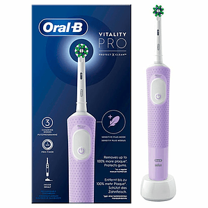 Cepillo Eléctrico Oral-B Vitality Pro Lila 3 Modos