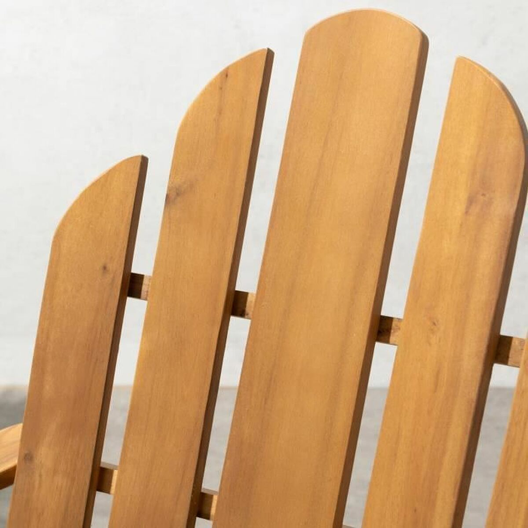 Silla de Jardín Reclinable Madera Acacia 72,5 cm 6