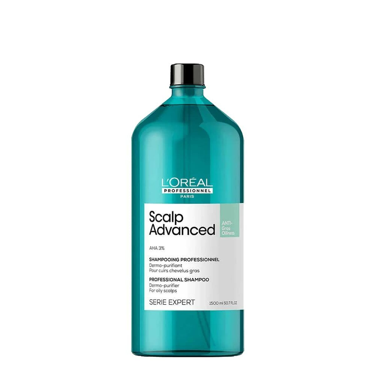 Champú Antigrasa L'Oréal Scalp Advanced 1,5 L