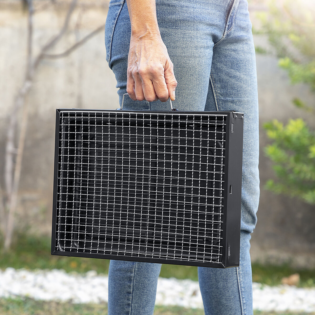 Barbacoa Plegable Portátil BearBQ InnovaGoods Carbón 5