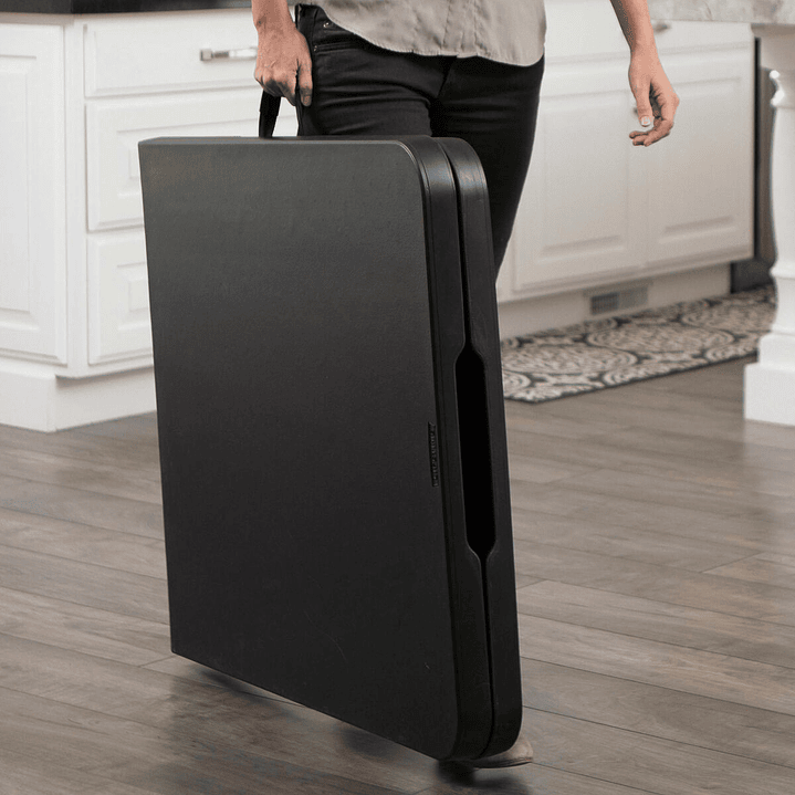 Mesa Plegable Lifetime Negra 183 cm HDPE 4