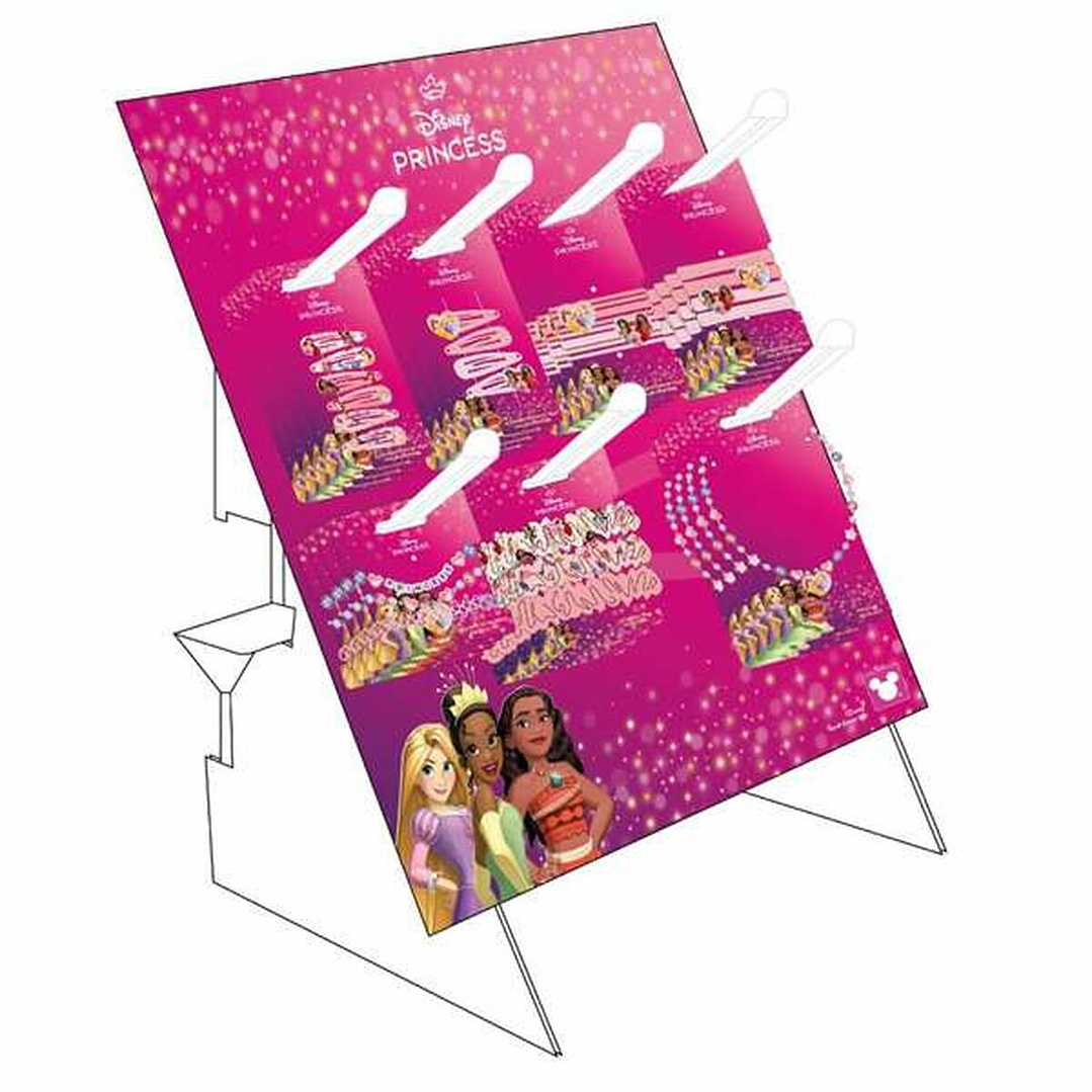 Expositor Accesorios Pelo Disney Princess Infantil 1