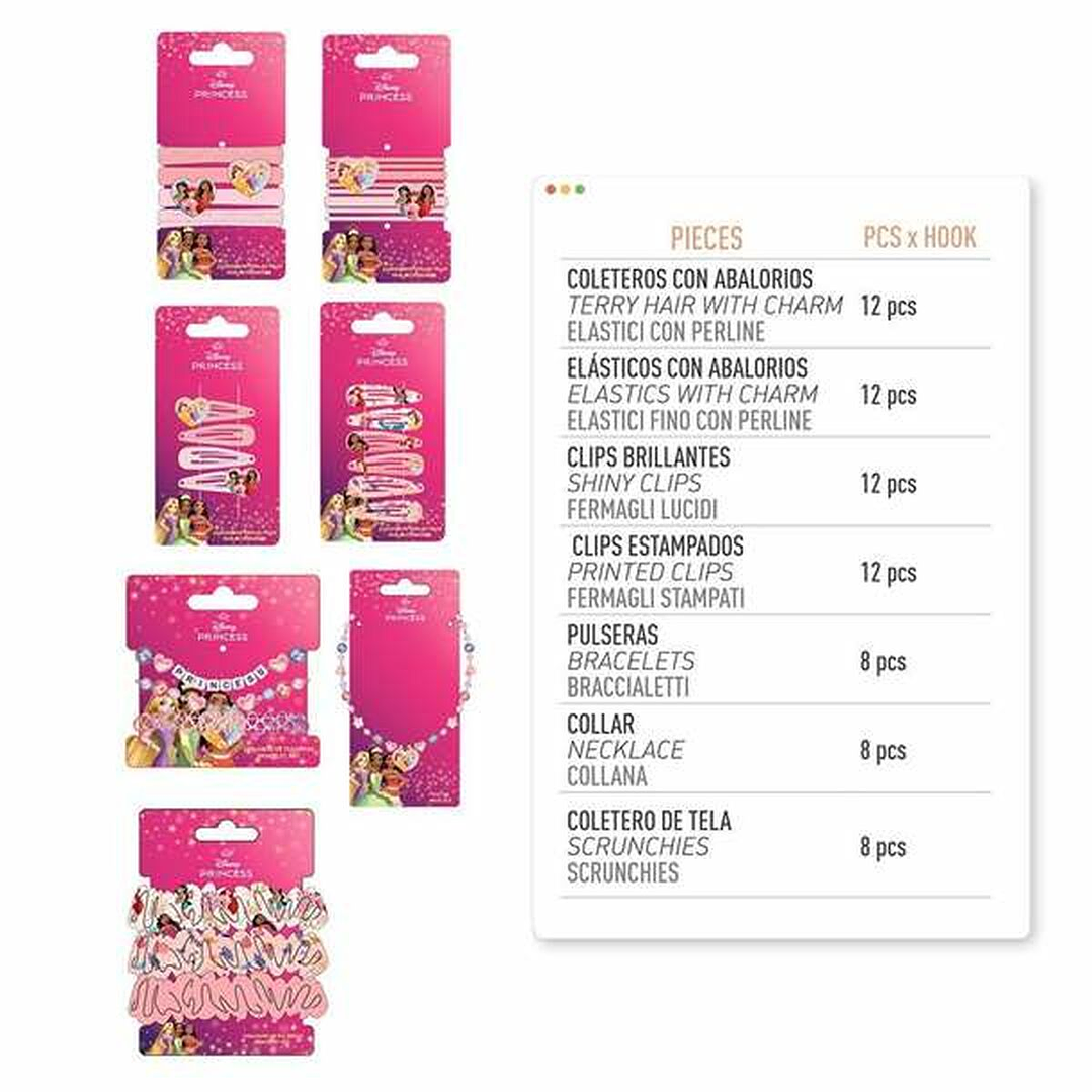 Expositor Accesorios Pelo Disney Princess Infantil 2