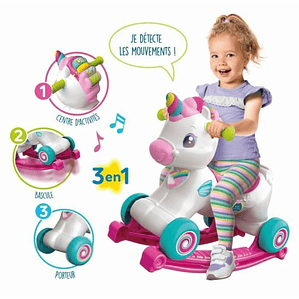 Correpasillos Zoé Unicornio Clementoni +1 Año