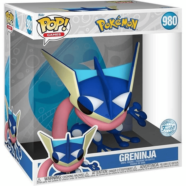 Figura Funko Pop Amphinobi 980 Pokémon Jumbo 2