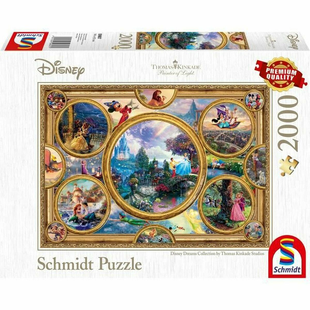 Puzzle Disney Dreams Schmidt 2000 Piezas 1