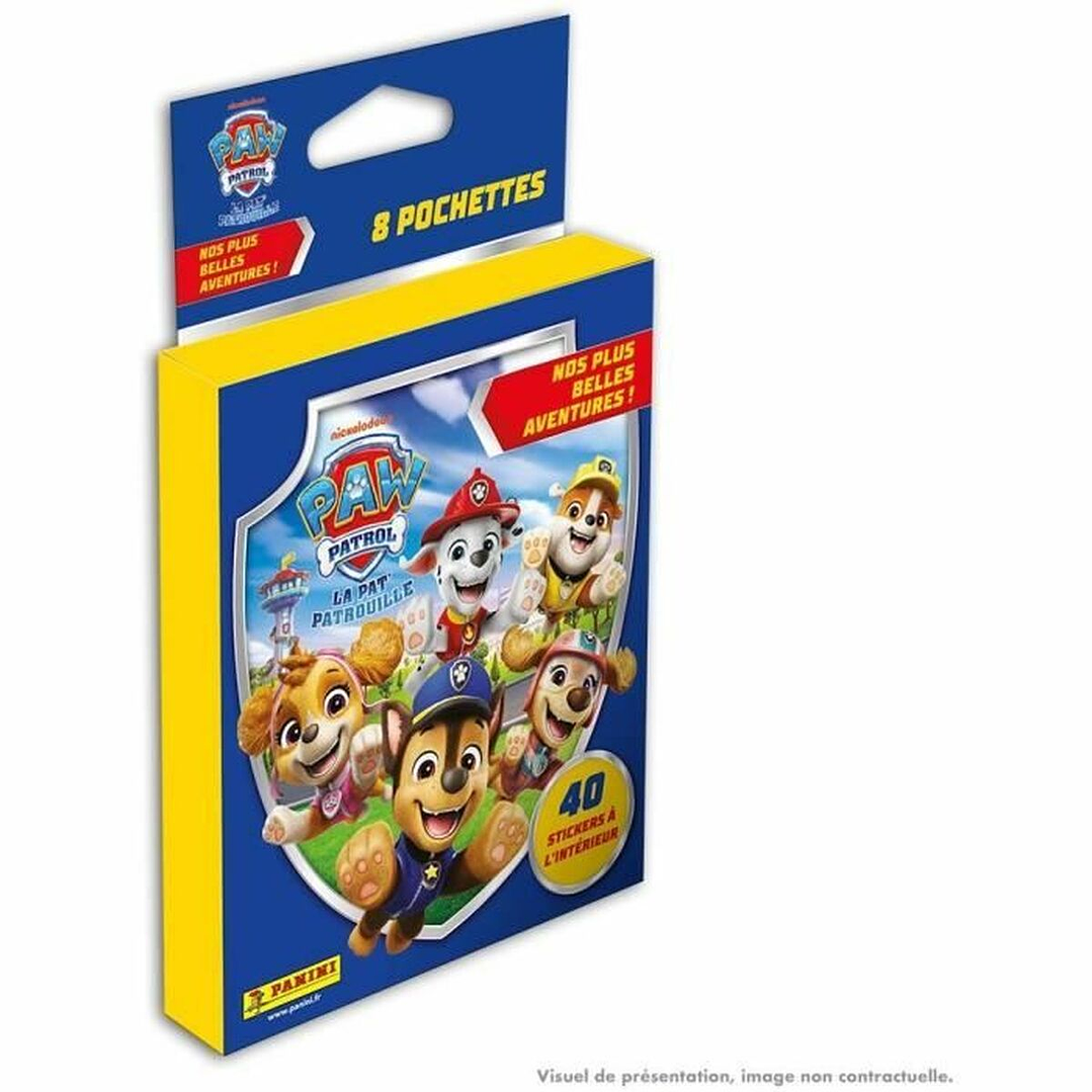 Pack Cromos Panini Paw Patrol 40 Pegatinas 2