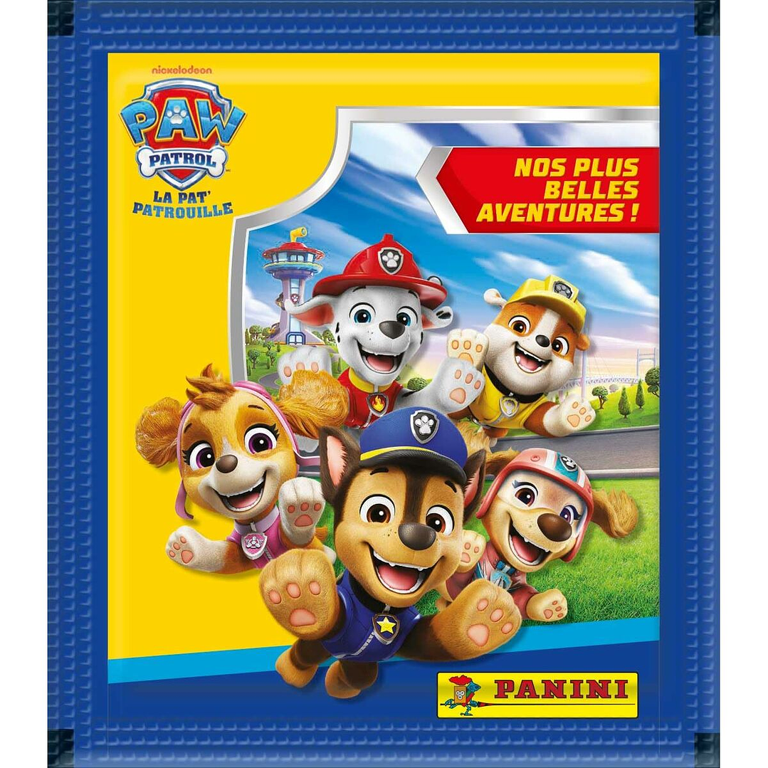 Pack Cromos Panini Paw Patrol 40 Pegatinas 4