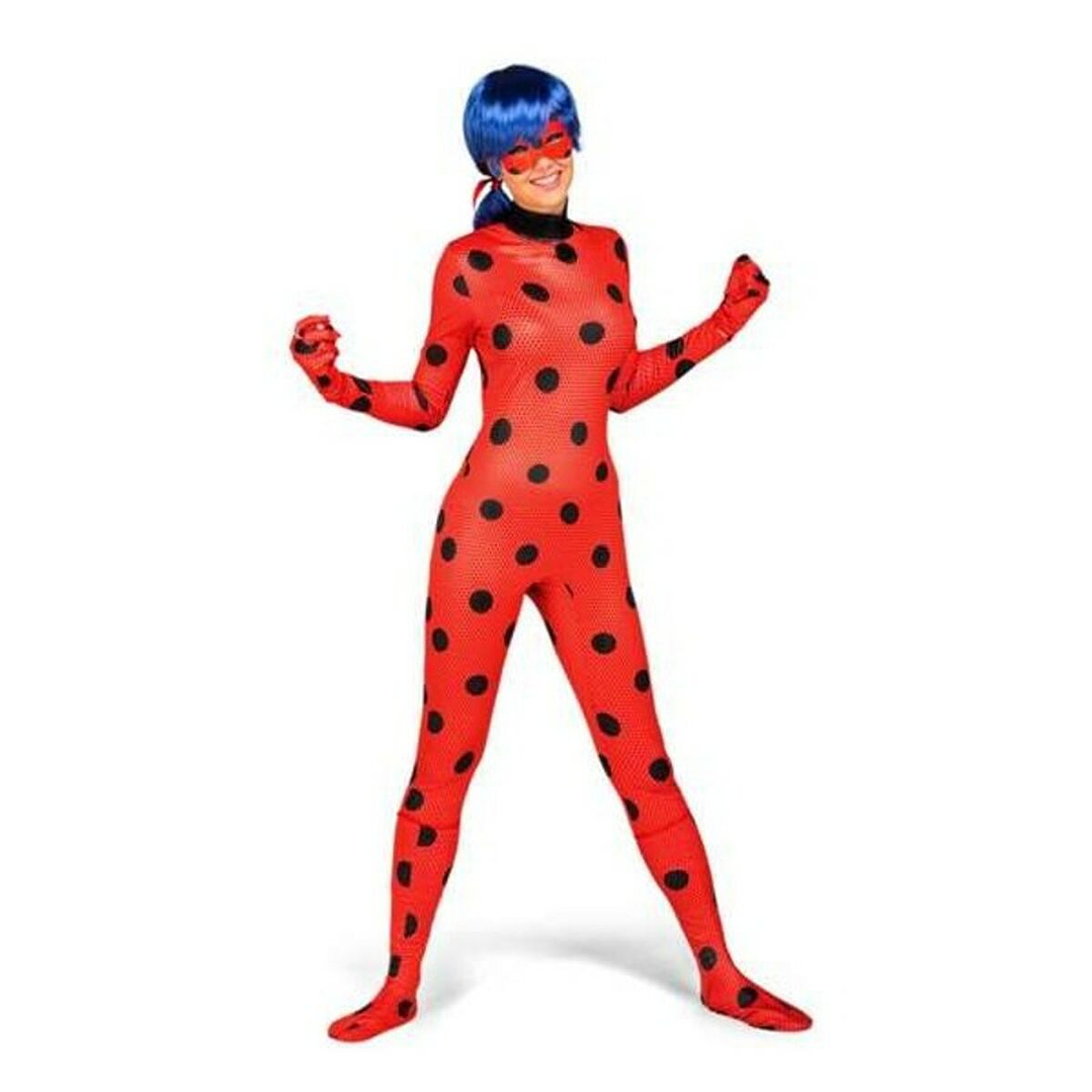 Disfraz Ladybug Adulto Talla XS Rojo y Negro 1
