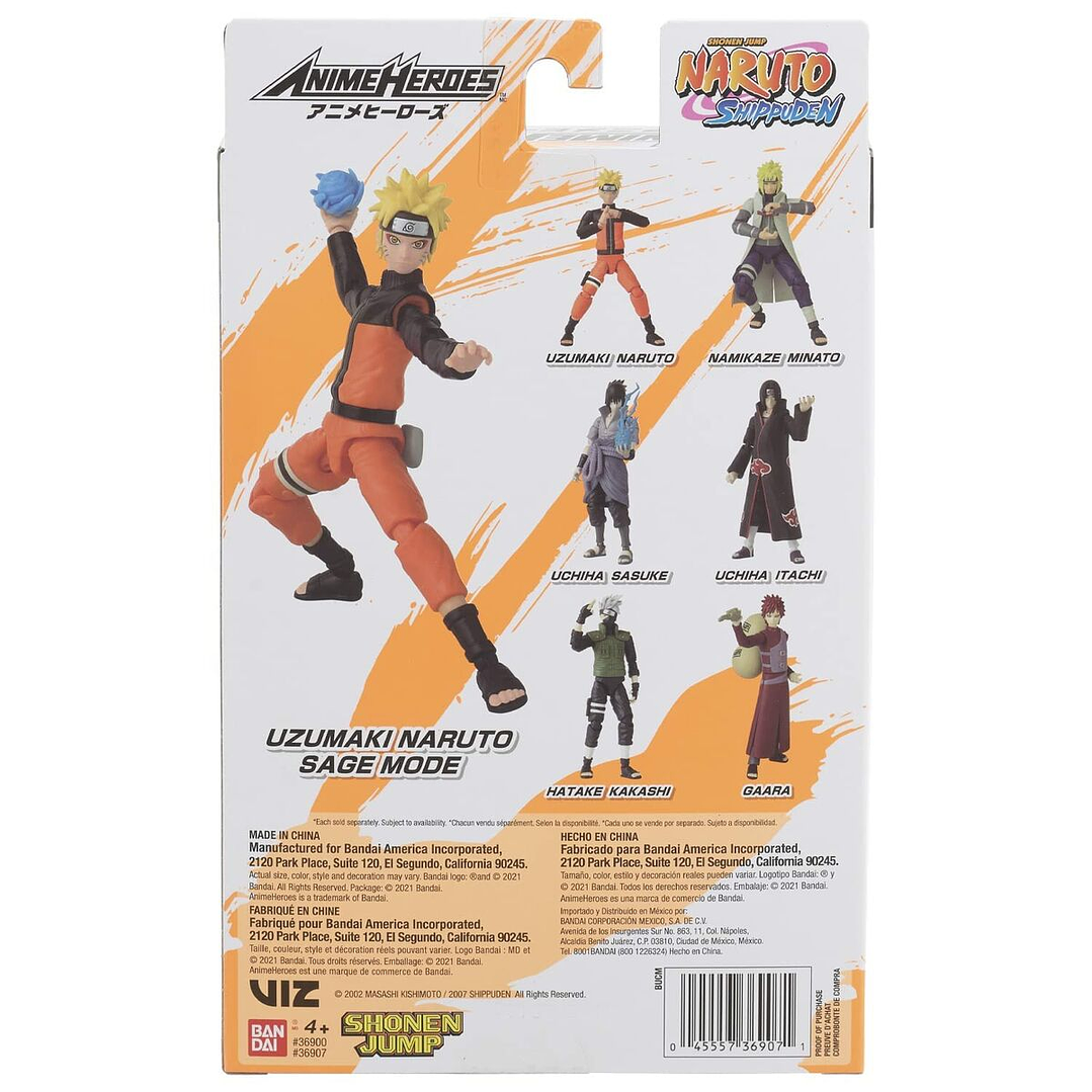 Figura Naruto Sage Mode 17 cm Anime Heroes 5