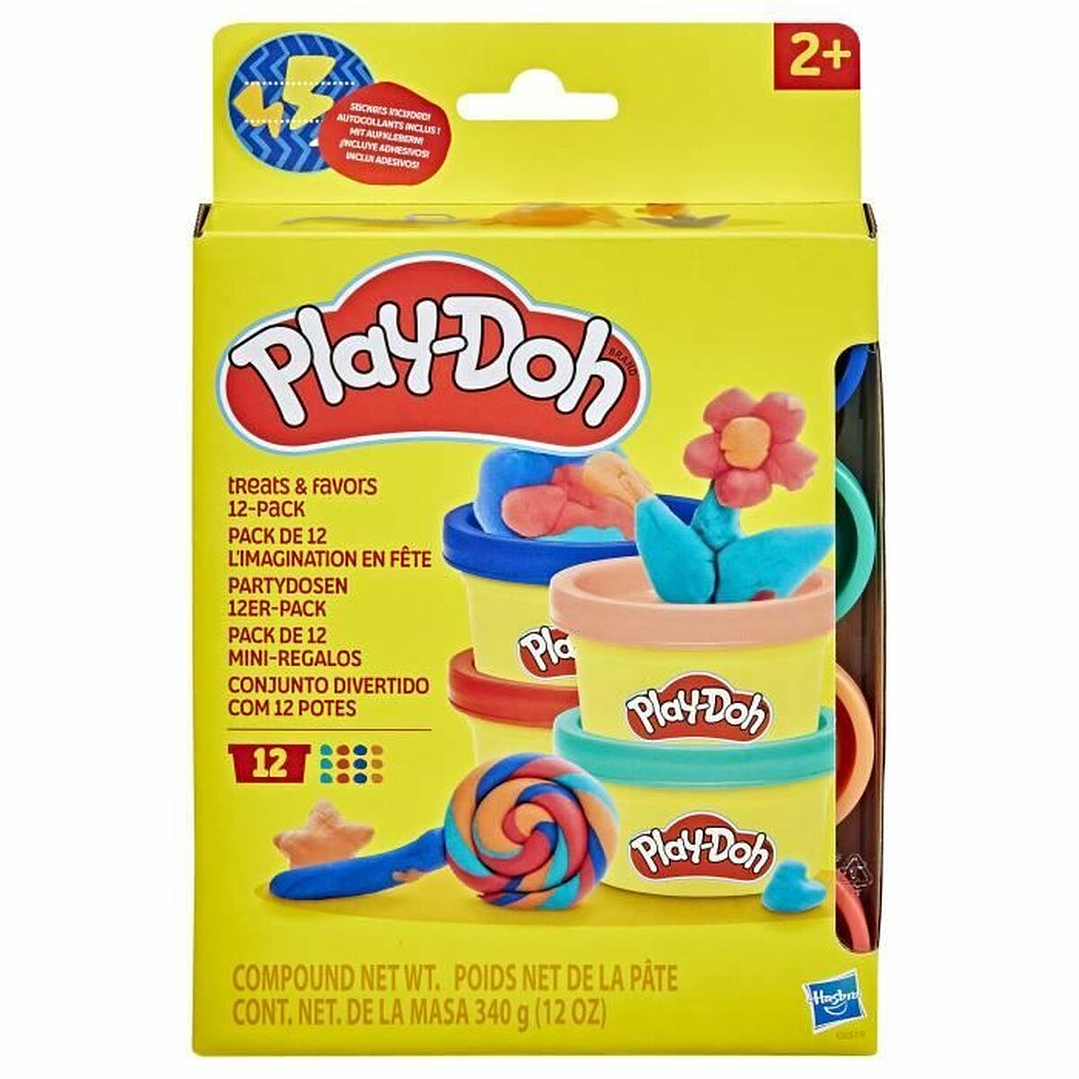 Plastilina Play-Doh Pack 12 Botes Colores 2