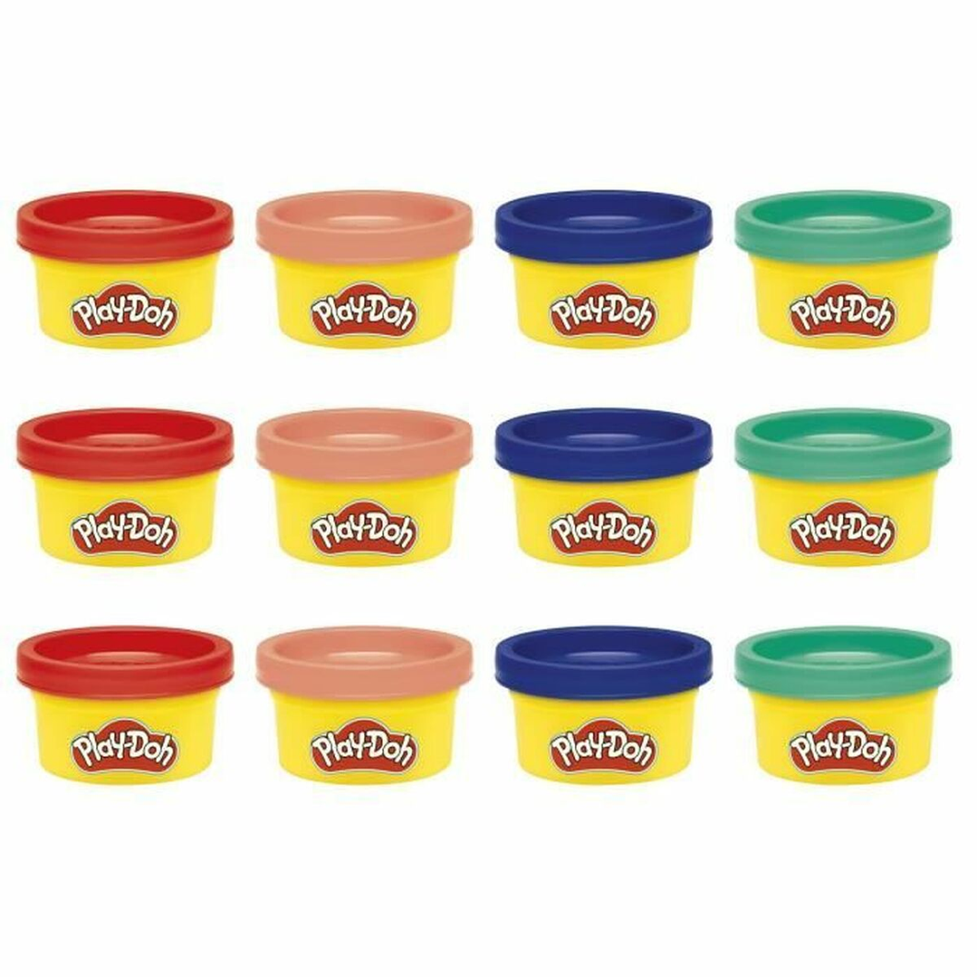 Plastilina Play-Doh Pack 12 Botes Colores 3