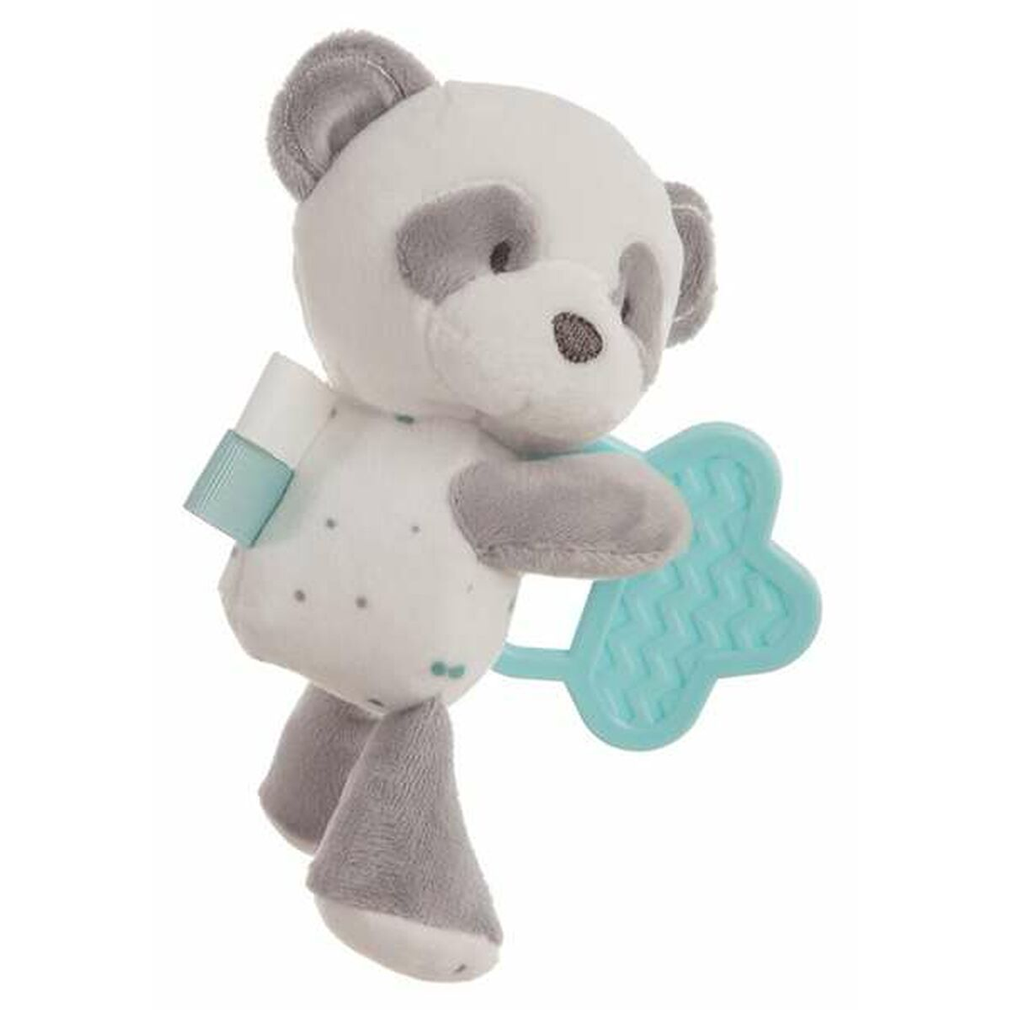Peluche Oso Panda con Mordedor 20 cm Bebé