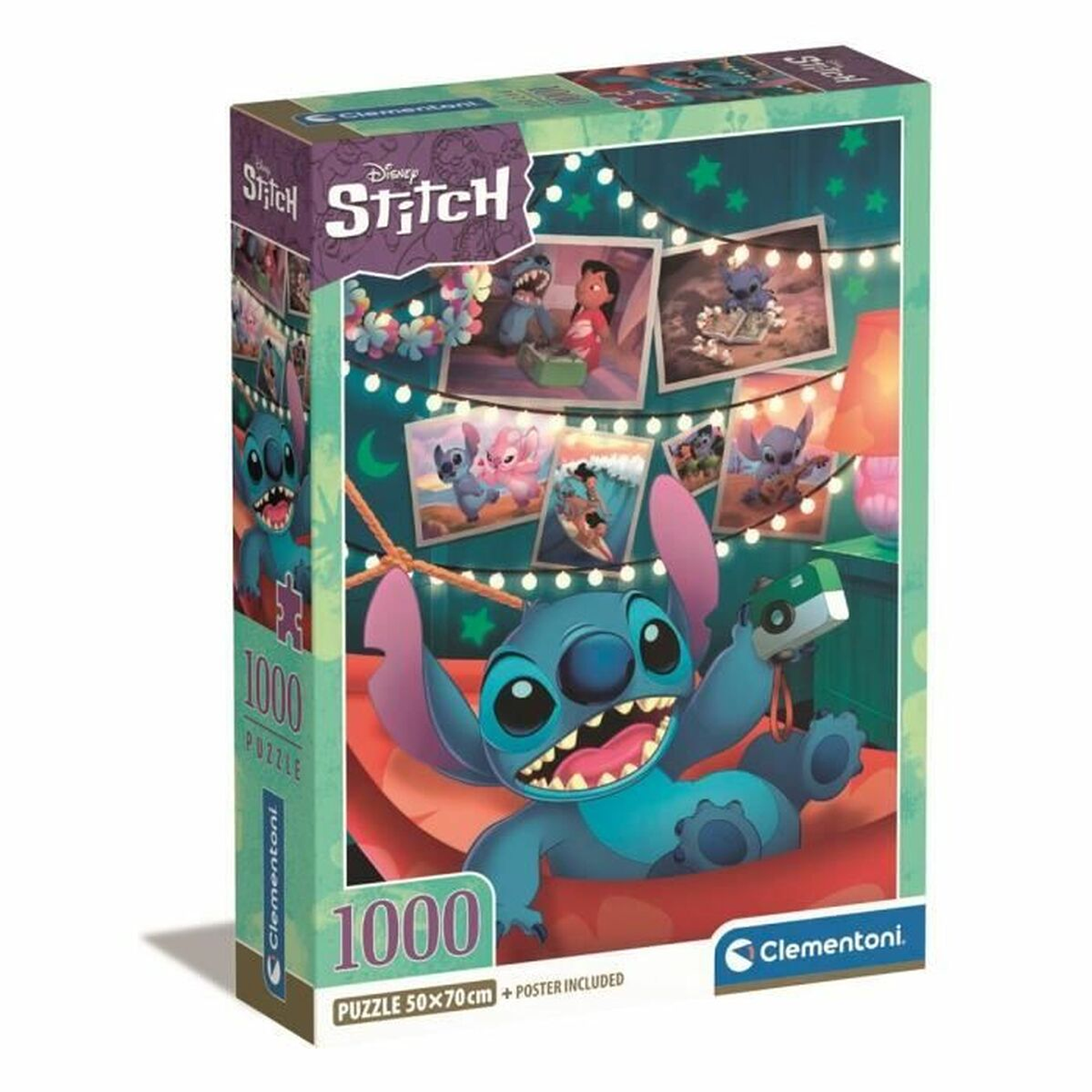 Puzzle Clementoni Stitch 1000 Piezas Disney Adultos 1