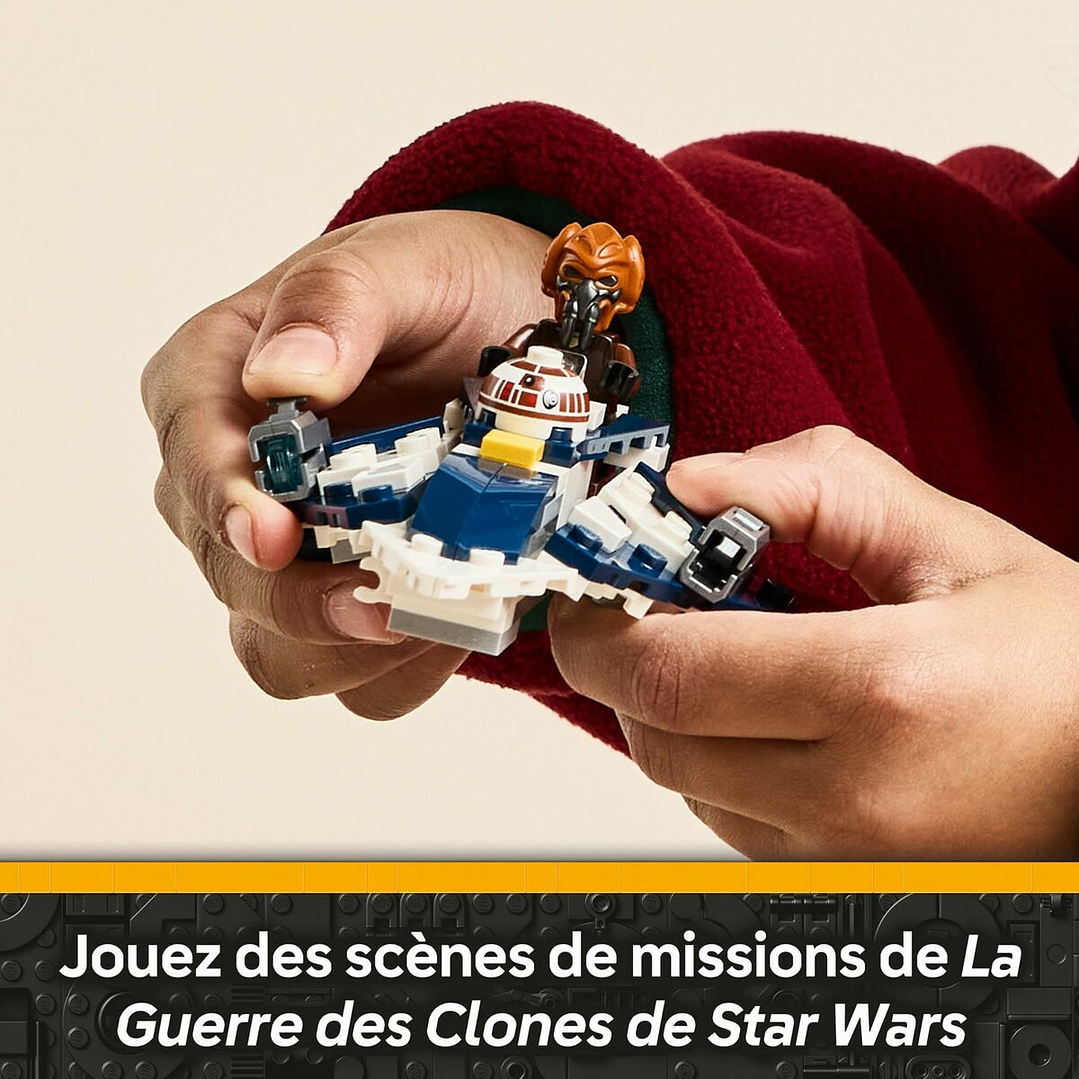 LEGO Star Wars 75400 Jedi Fighter Plo Koon +6 Años 4